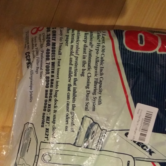 Oreck XL Type CC Vacuum Cleaner 4 New packs Bags CCPK8DW Hypo allergic upright - Picture 2 of 6